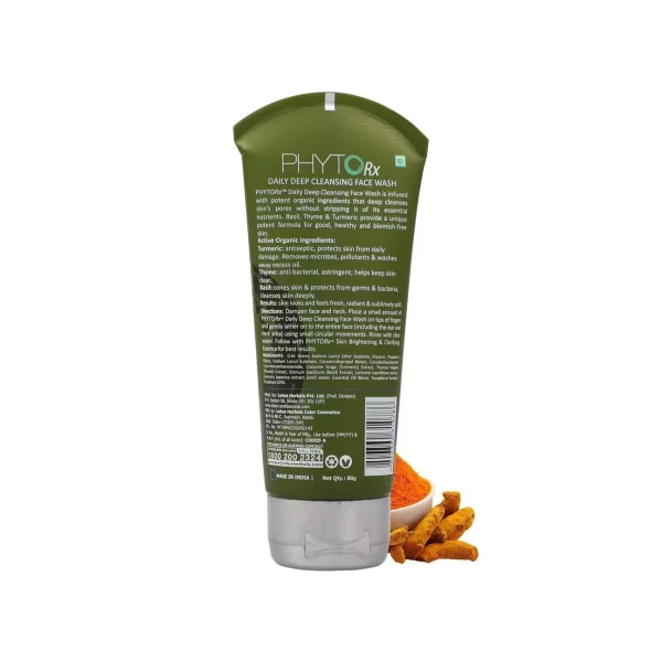 Lotus Phytorx Daily Deep Cleansing Face Wash - Image 2