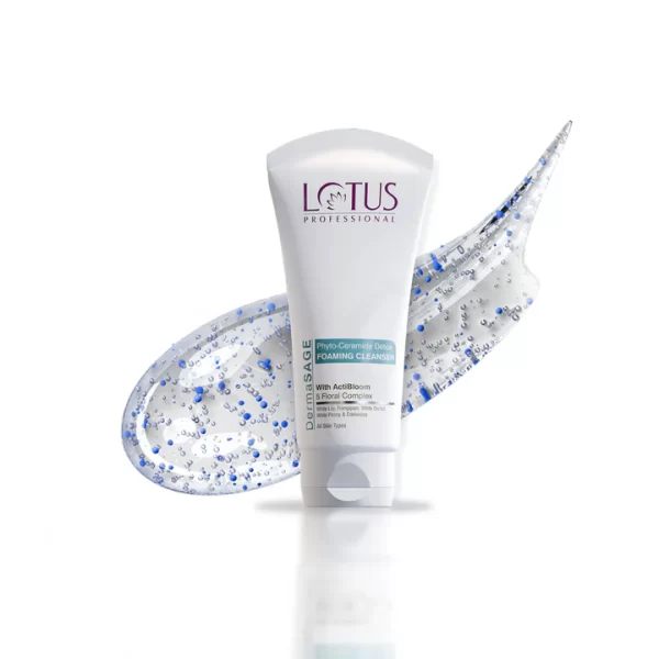 LOTUS DERMASAGE PHYTO CERAMIDE DETOX FOAMING CLENSER