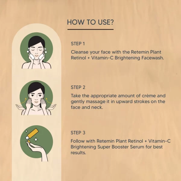 Lotus Retemin  Plant Retinol Vitamin-C Brightening Booster Cream 50gm - Image 5