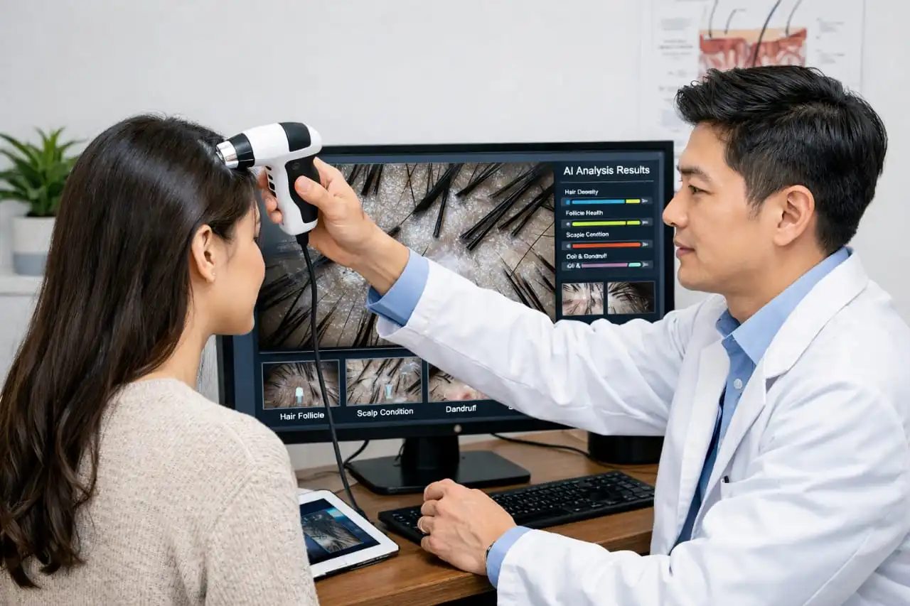 AI Camera Consultation for Hair & Scalp The Future of Smart Hair Care
