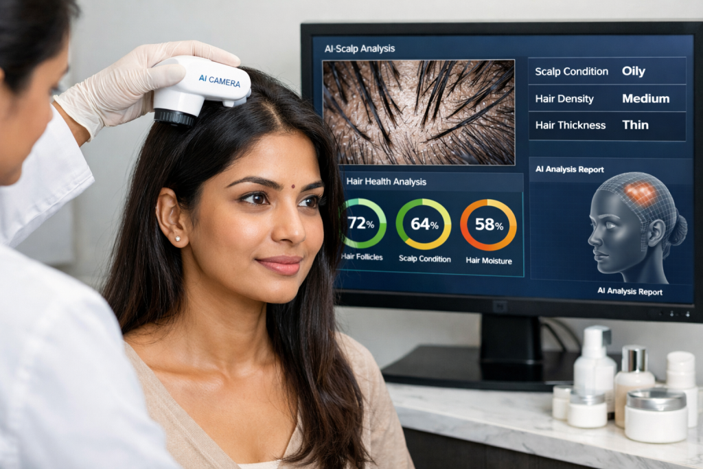 AI Camera Consultation for Hair & Scalp: The Future of Smart Hair Care